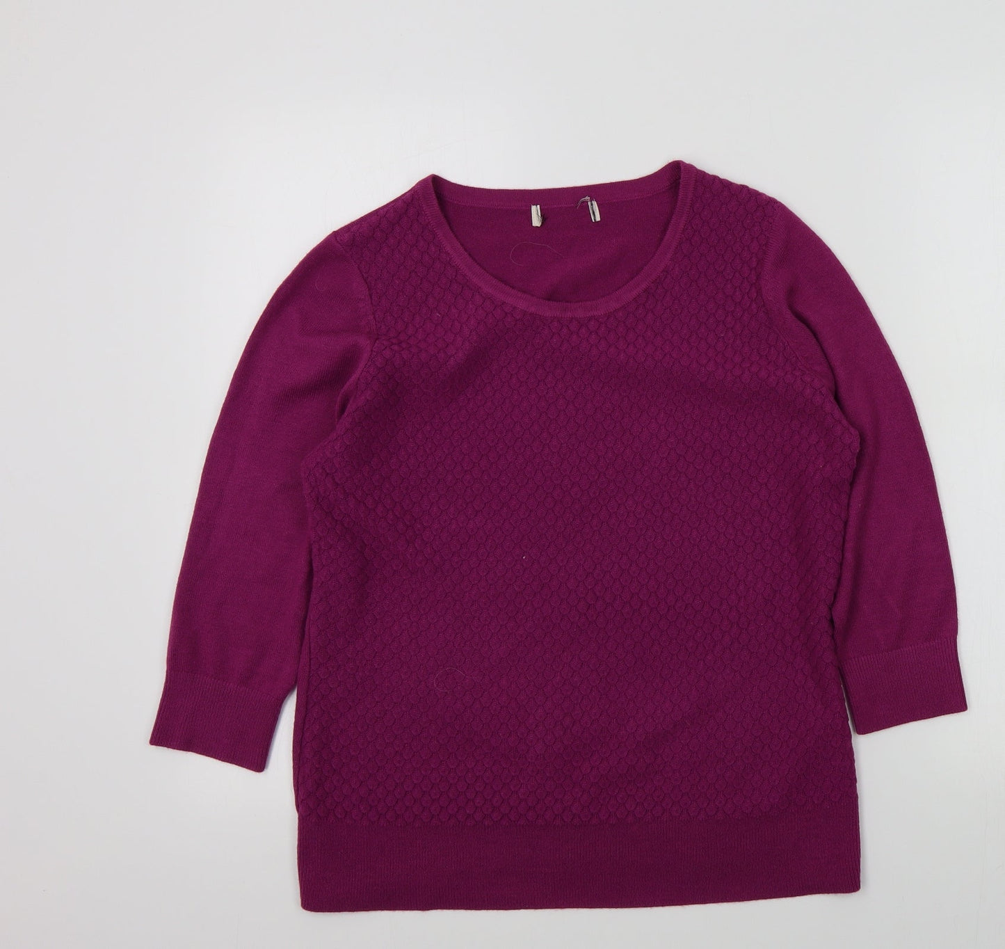 M&S Womens Pink   Pullover Jumper Size 14