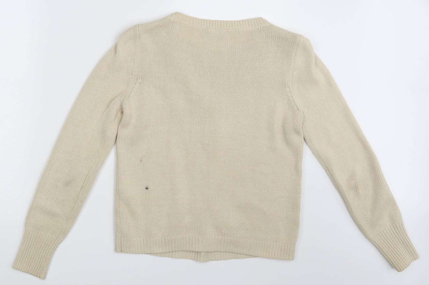 VILA Womens Beige   Pullover Jumper Size M