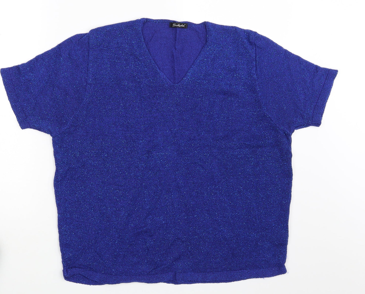 Berkertex Womens Blue   Pullover Jumper Size 18