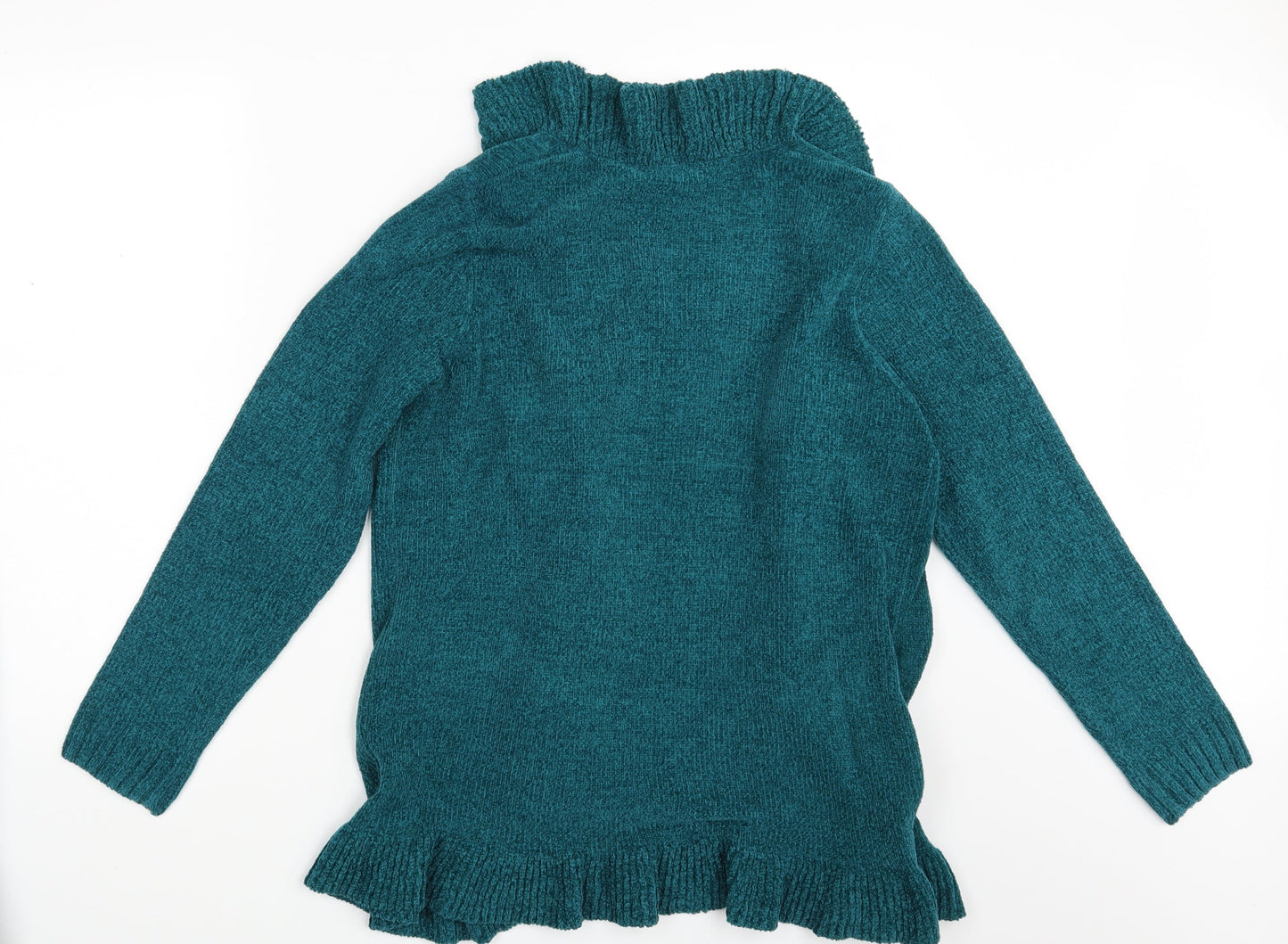 Preworn Womens Green   Cape Jumper Size M