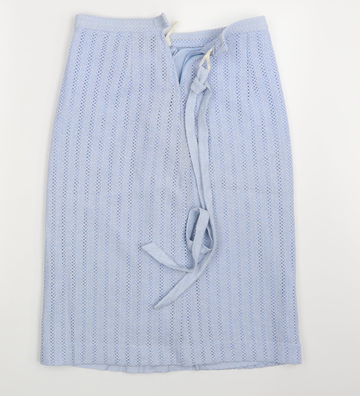 Preworn Womens Blue   Straight & Pencil Skirt One Size