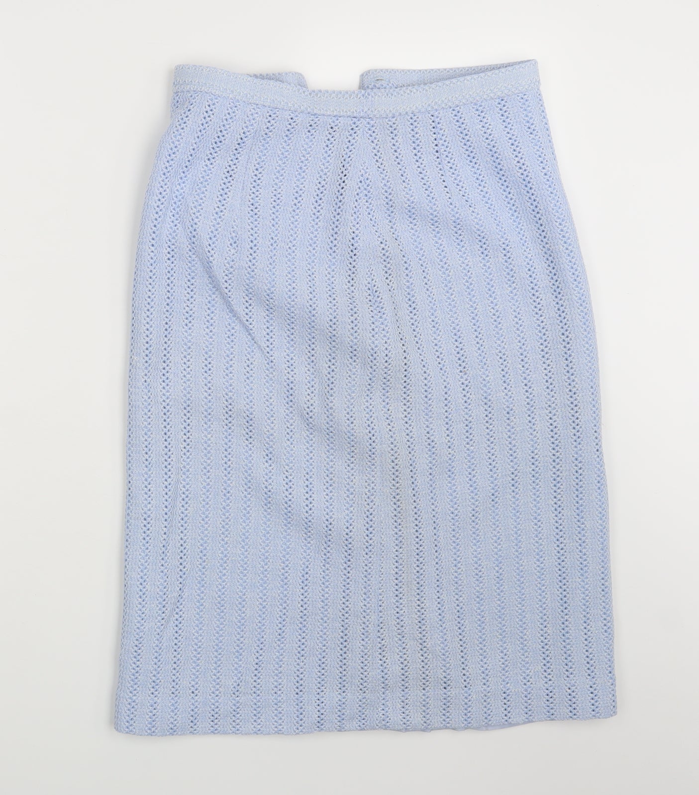 Preworn Womens Blue   Straight & Pencil Skirt One Size