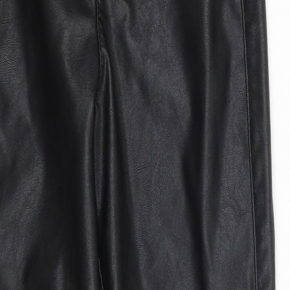 H&M Girls Black   Jegging Trousers Size 10-11 Years