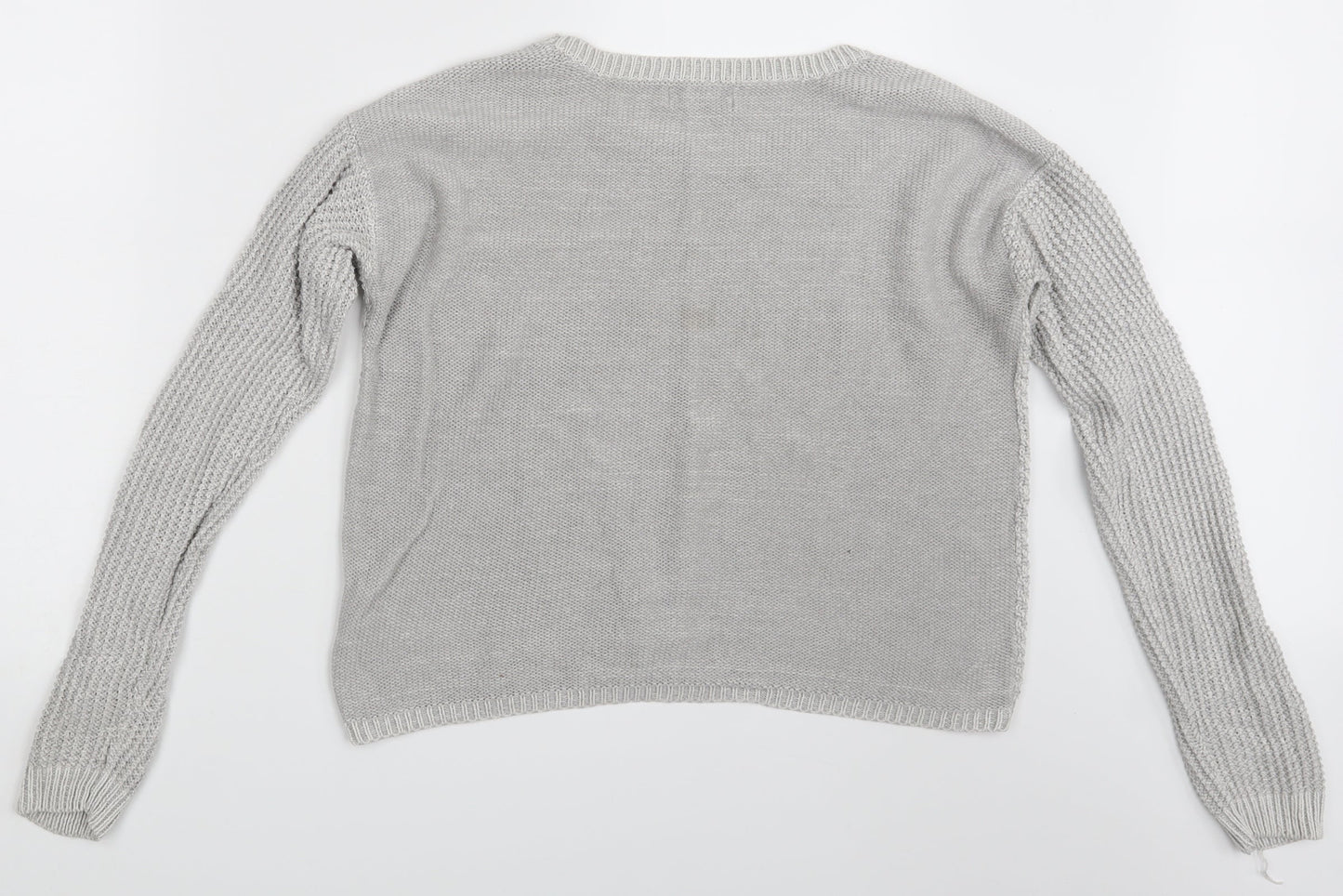 New Look Womens Grey   Pullover Jumper Size 10