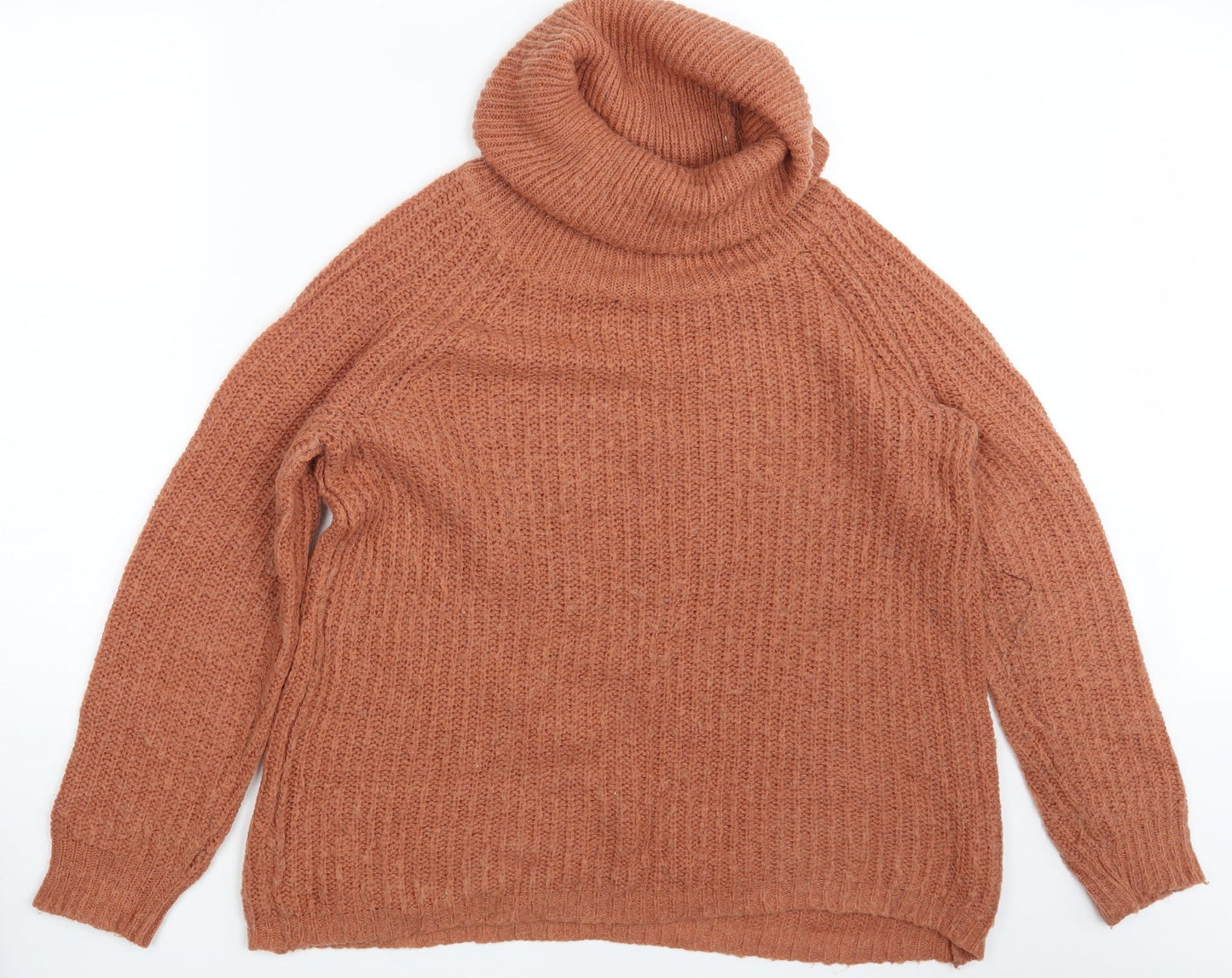 Redoute Womens Orange   Pullover Jumper Size 14