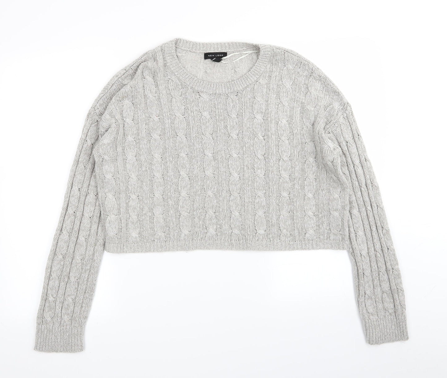 New Look Womens Grey   Pullover Jumper Size M