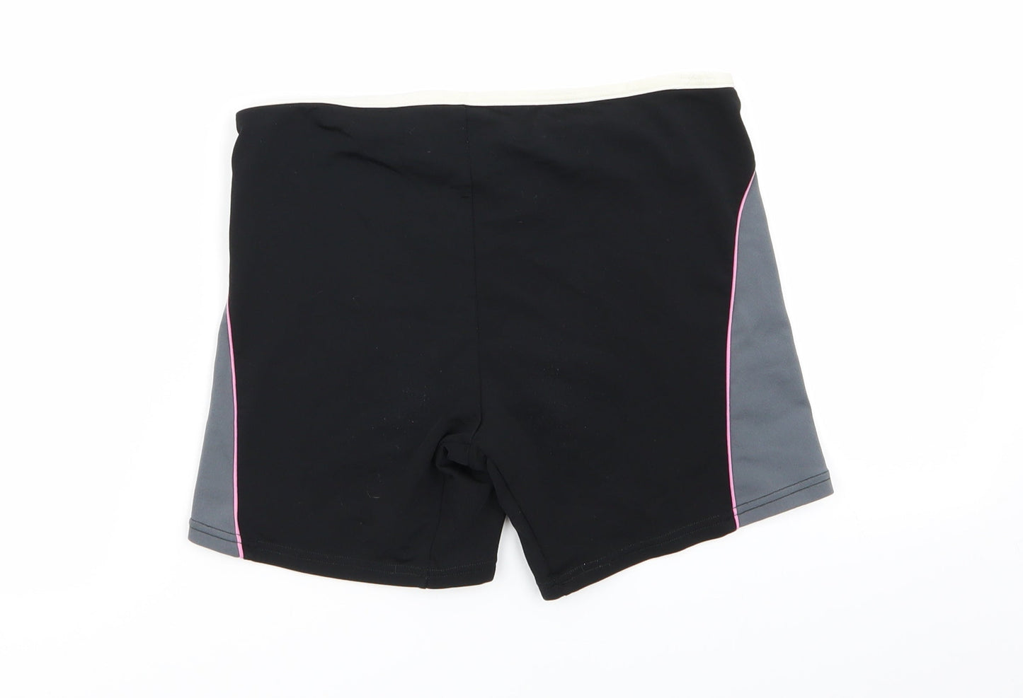 Speedo Womens Black   Hot Pants Shorts Size 10 - stretch waistband
