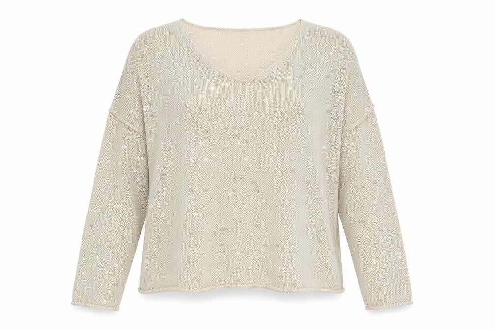 H&M Womens Beige   Pullover Jumper Size M
