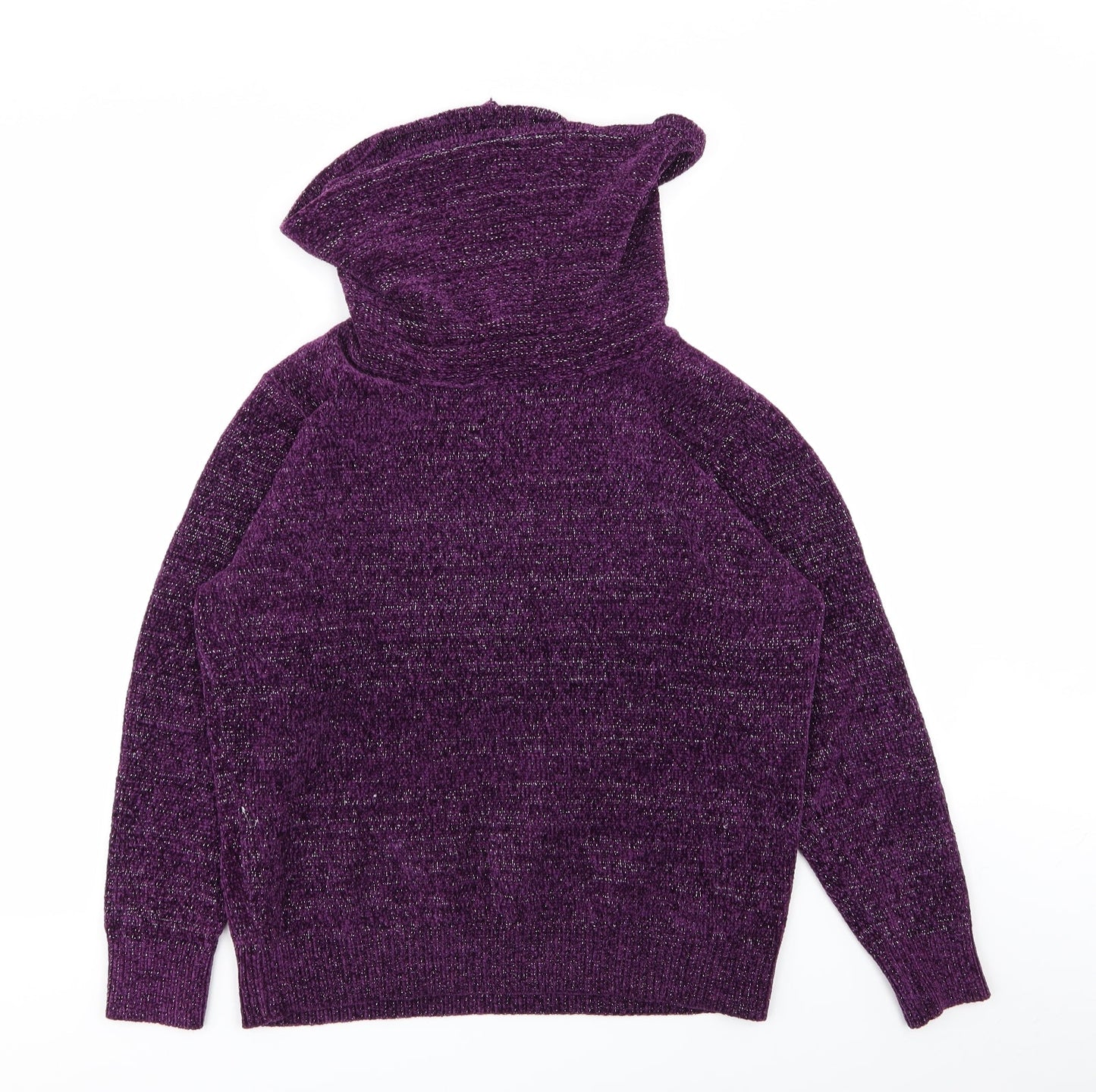anna rose Womens Purple   Pullover Jumper Size L
