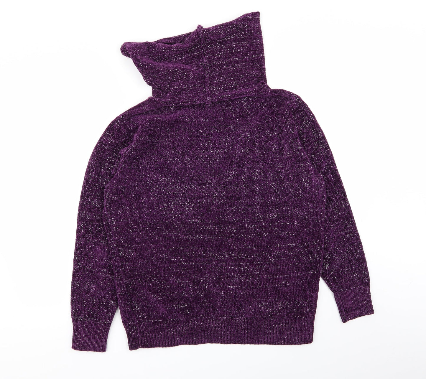 anna rose Womens Purple   Pullover Jumper Size L
