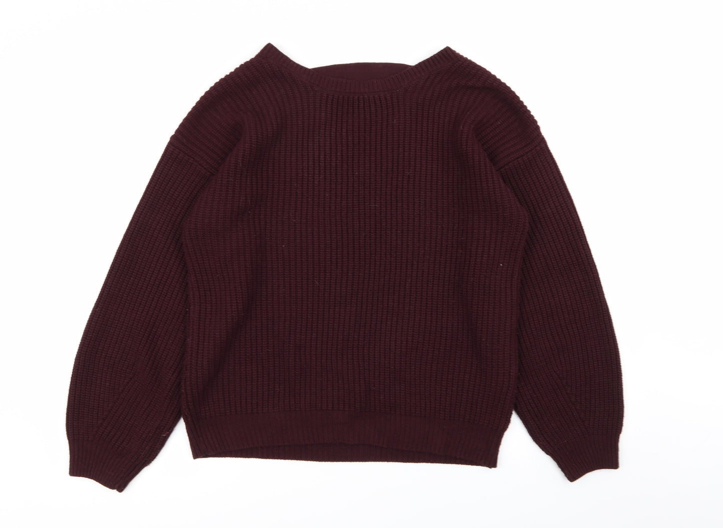 New Look Womens Purple   Pullover Jumper Size S