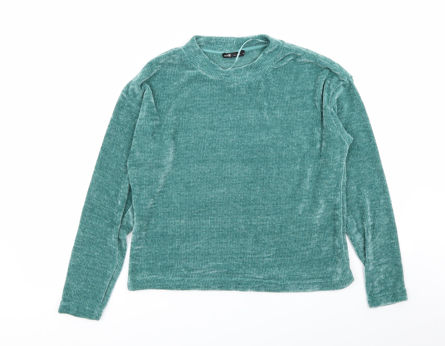 oodji Womens Green   Pullover Jumper Size XS