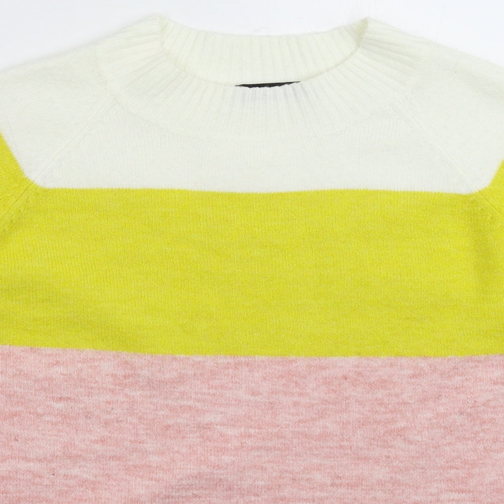 F&F Womens Multicoloured  Knit Pullover Jumper Size 14