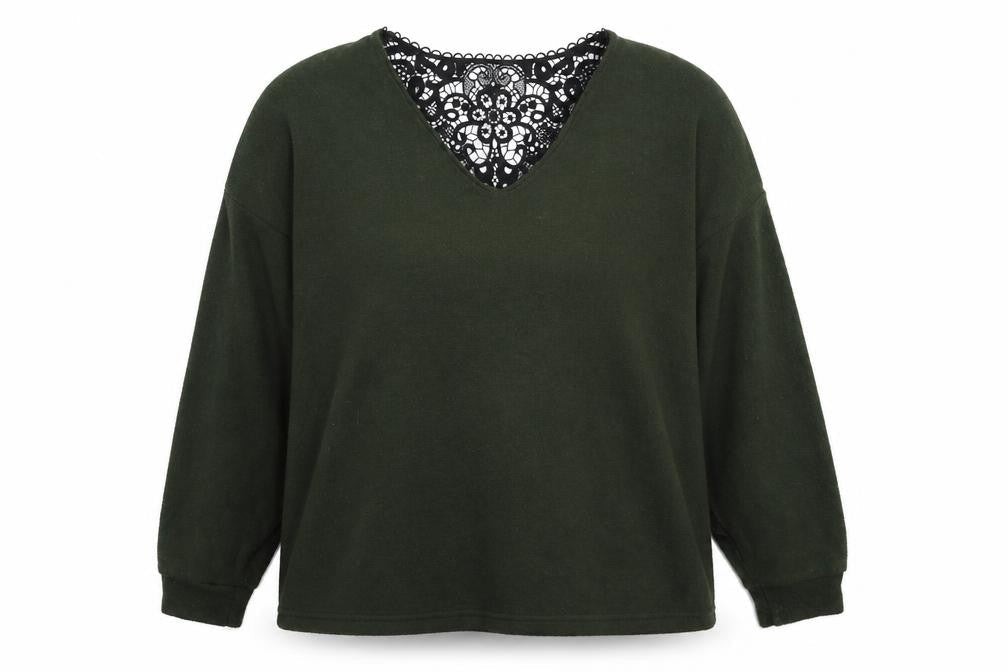 Dorothy Perkins Womens Green  Knit Pullover Jumper Size 14