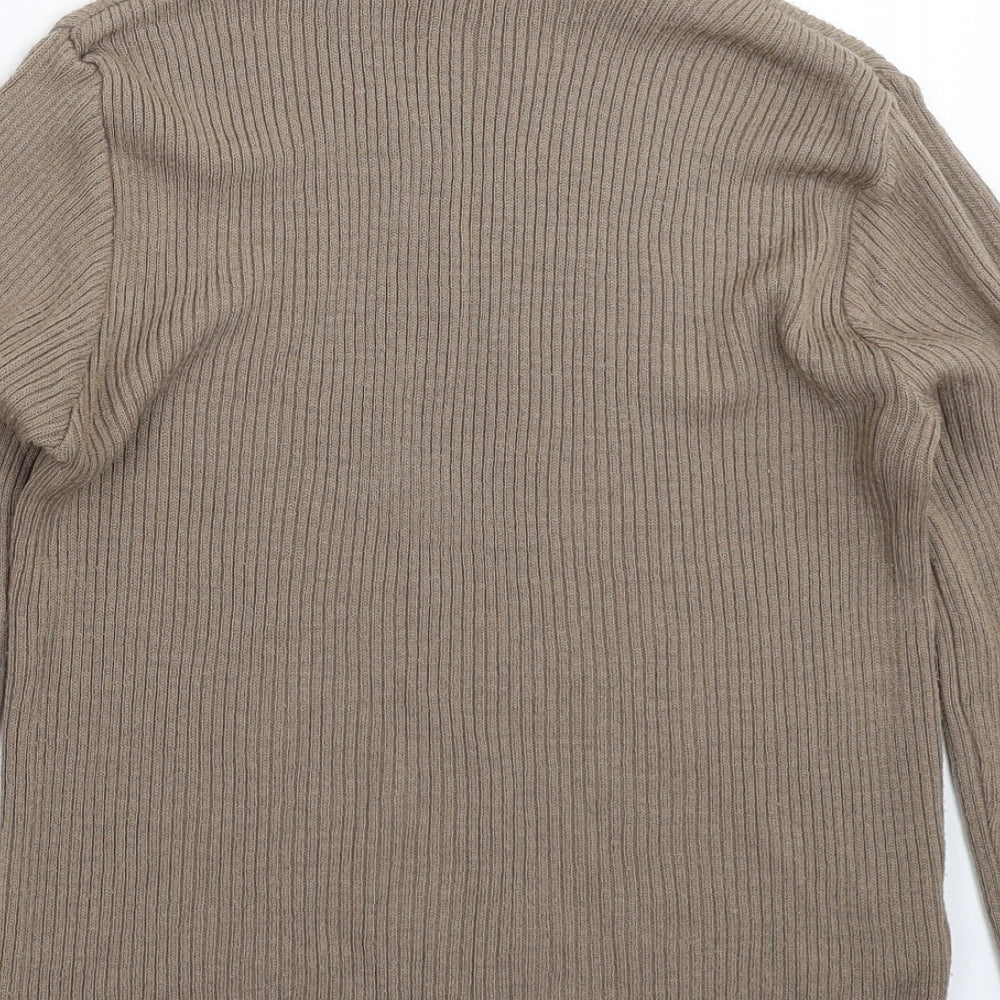 Preworn Womens Grey  Knit Pullover Jumper Size S