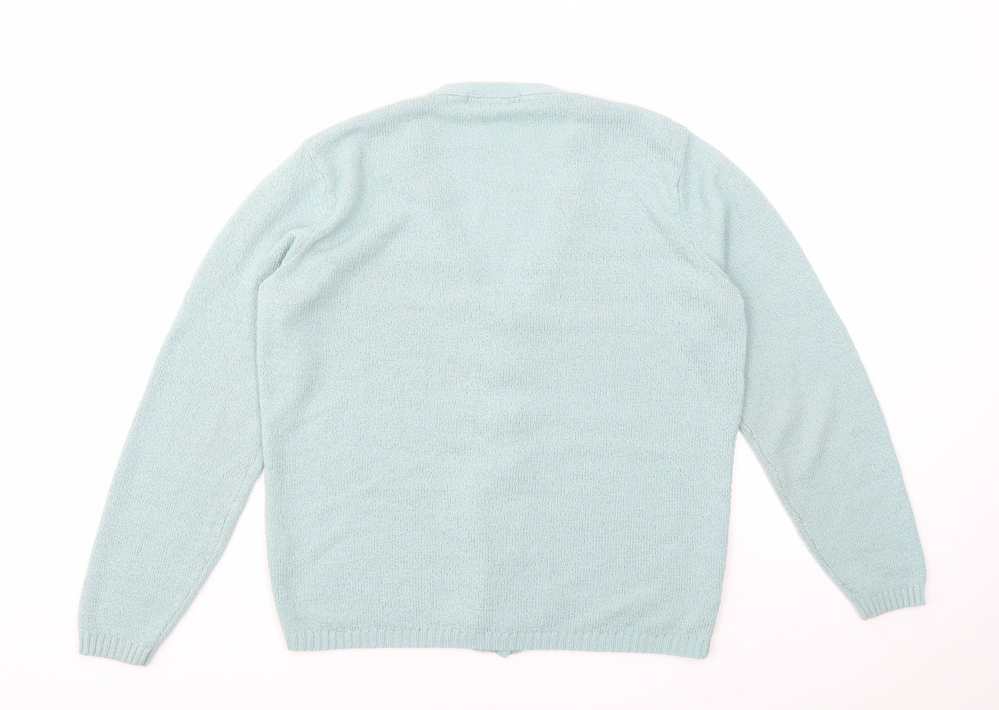 BM Womens Blue   Cardigan Jumper Size S