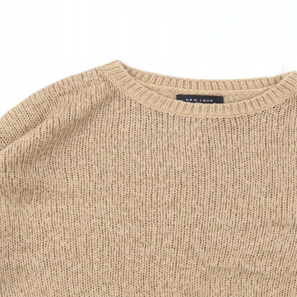 New Look Womens Beige   Pullover Jumper Size S