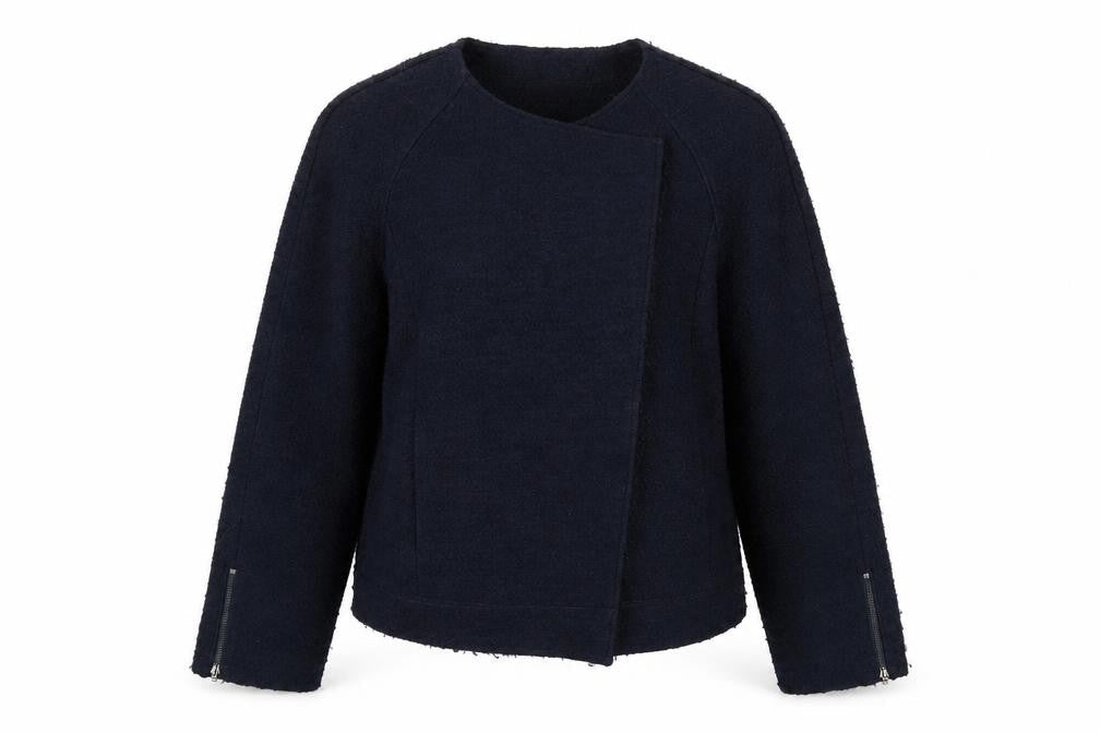 M&S Womens Blue   Jacket Blazer Size 12