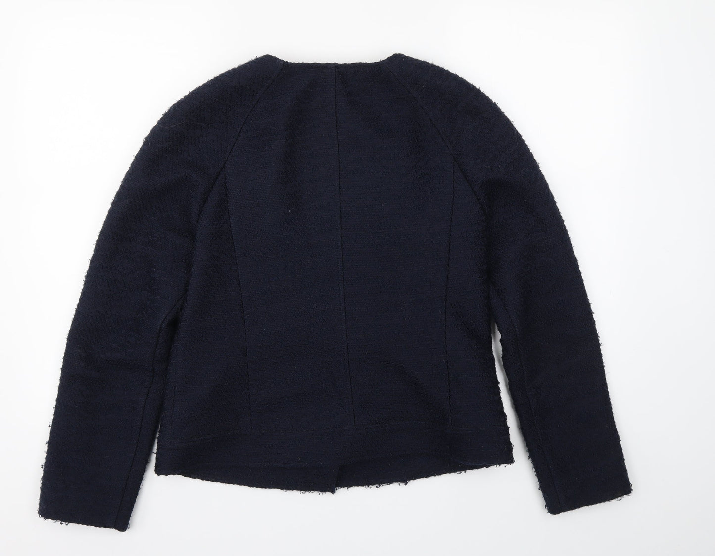 M&S Womens Blue   Jacket Blazer Size 12