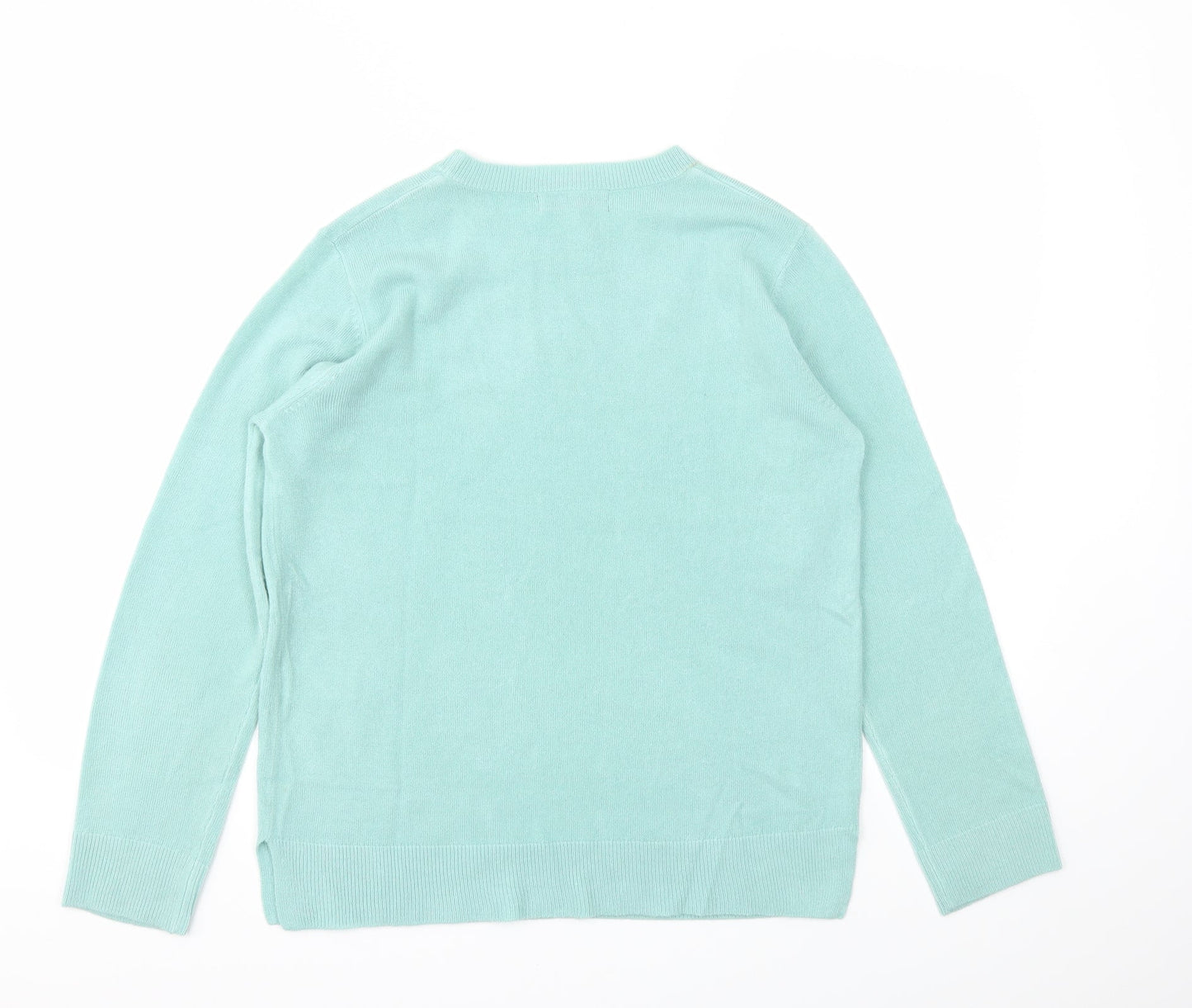 M&S Womens Blue   Pullover Jumper Size 12