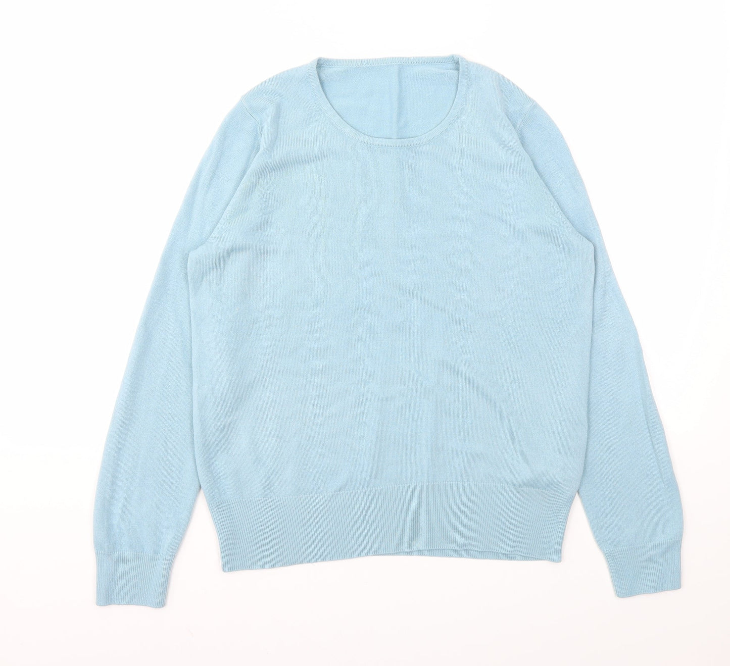 M&S Womens Blue   Pullover Jumper Size 12