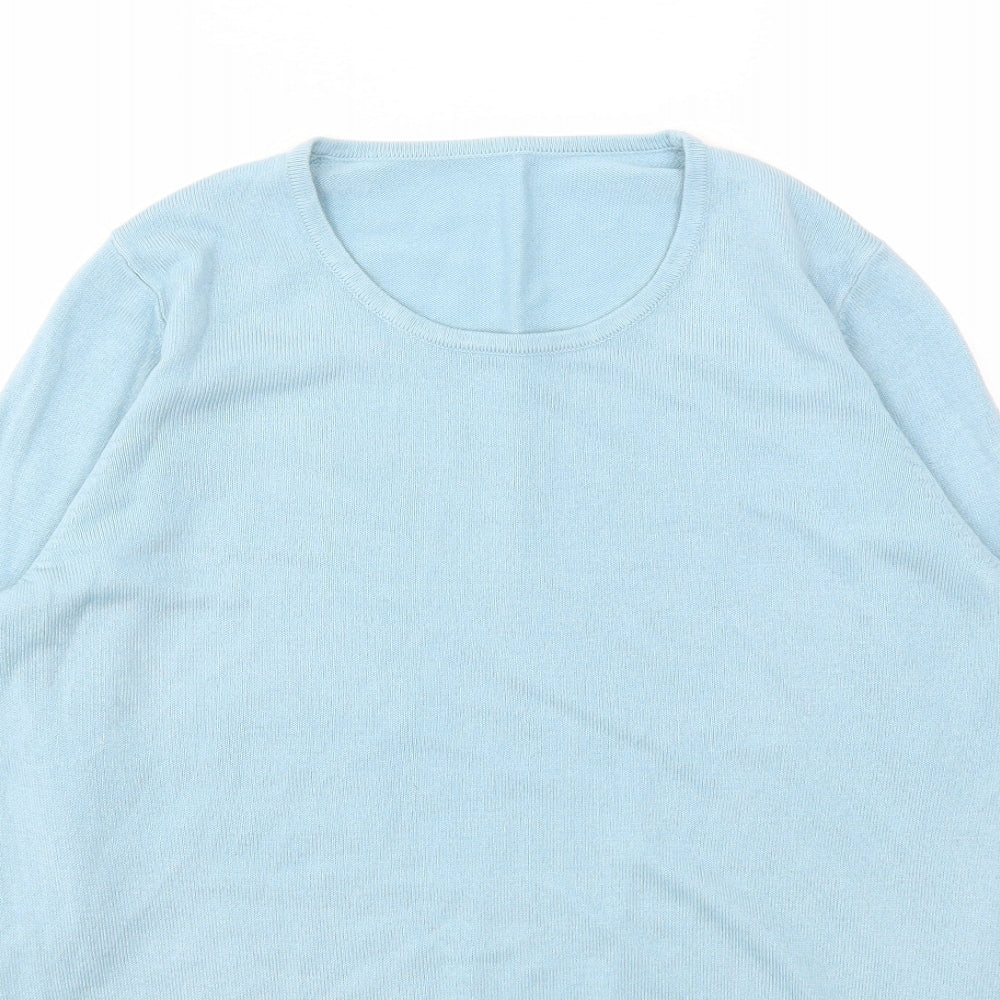M&S Womens Blue   Pullover Jumper Size 12
