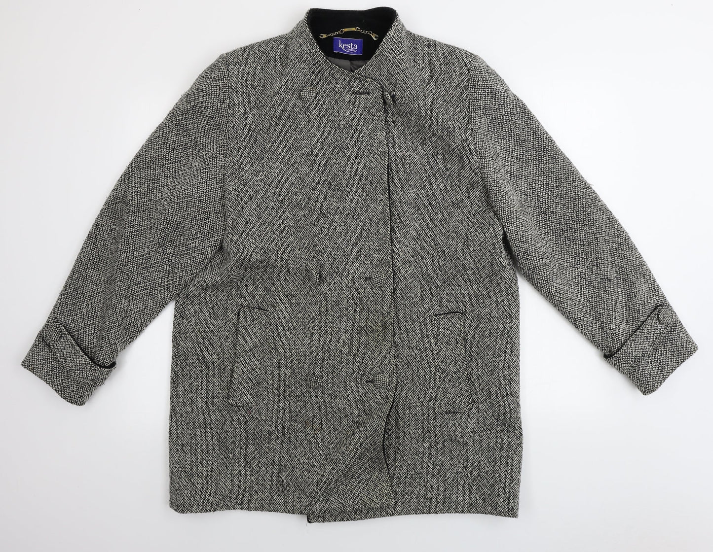 kesta Womens Grey   Jacket Coat Size 14