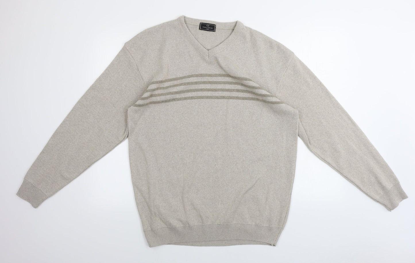 Classic Collection  Womens Beige   Pullover Jumper Size L