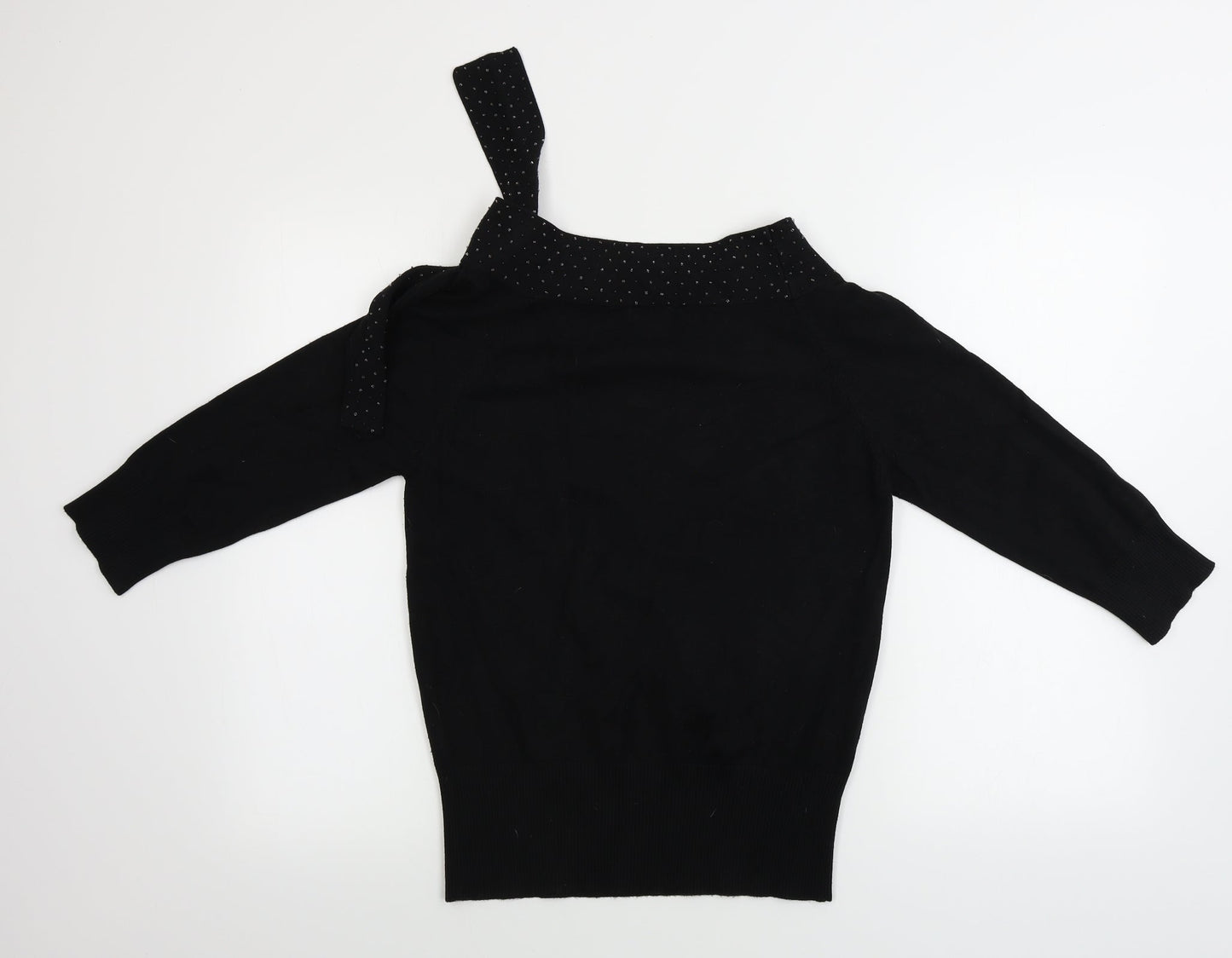Equation  Womens Black   Pullover Jumper Size 16