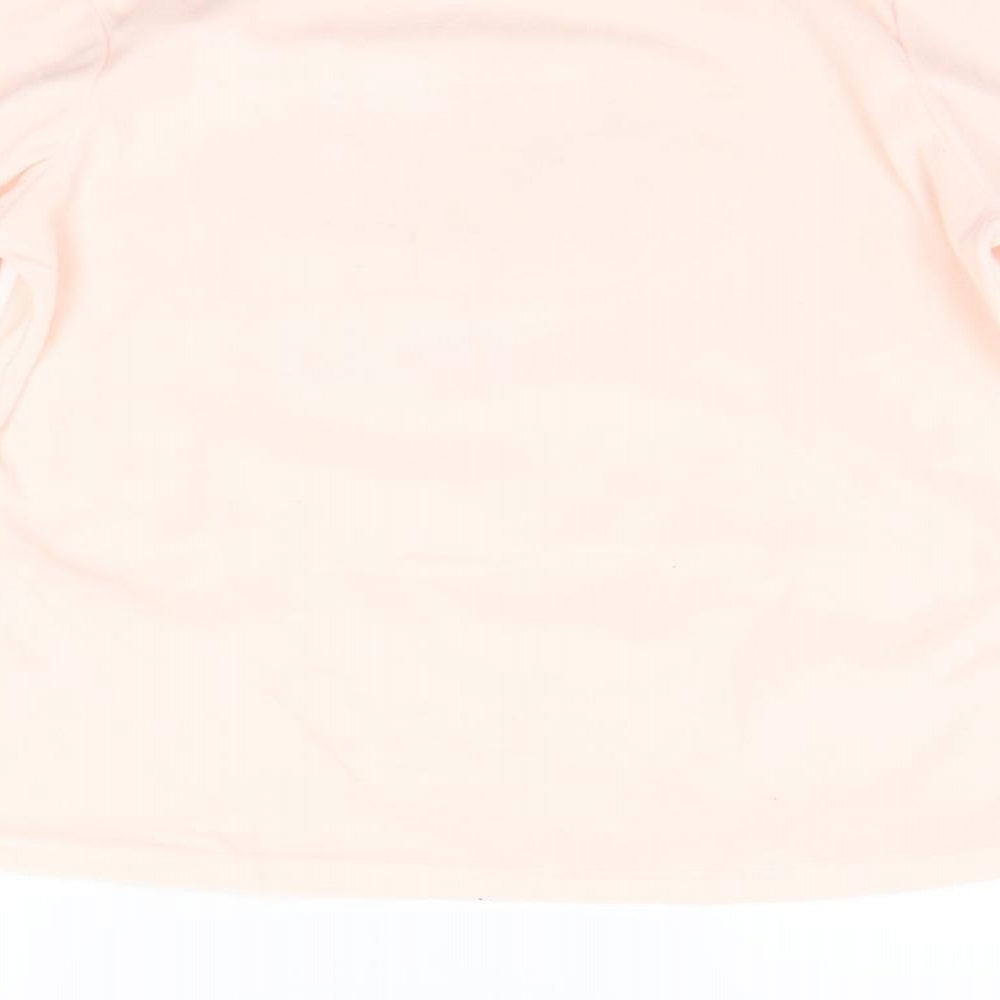 George Womens Pink Solid  Top Pyjama Top Size 10  - Relax