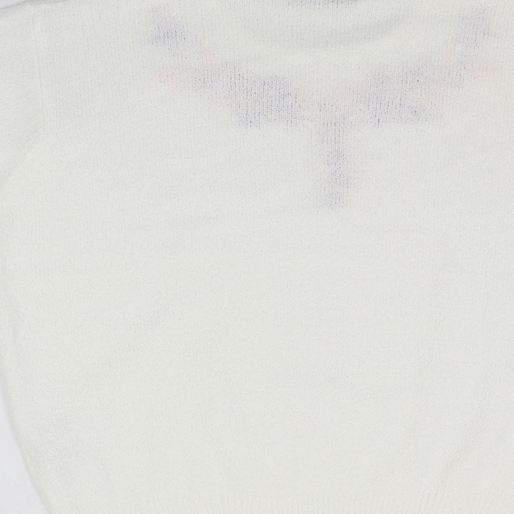 EWM Womens White   Pullover Jumper Size M