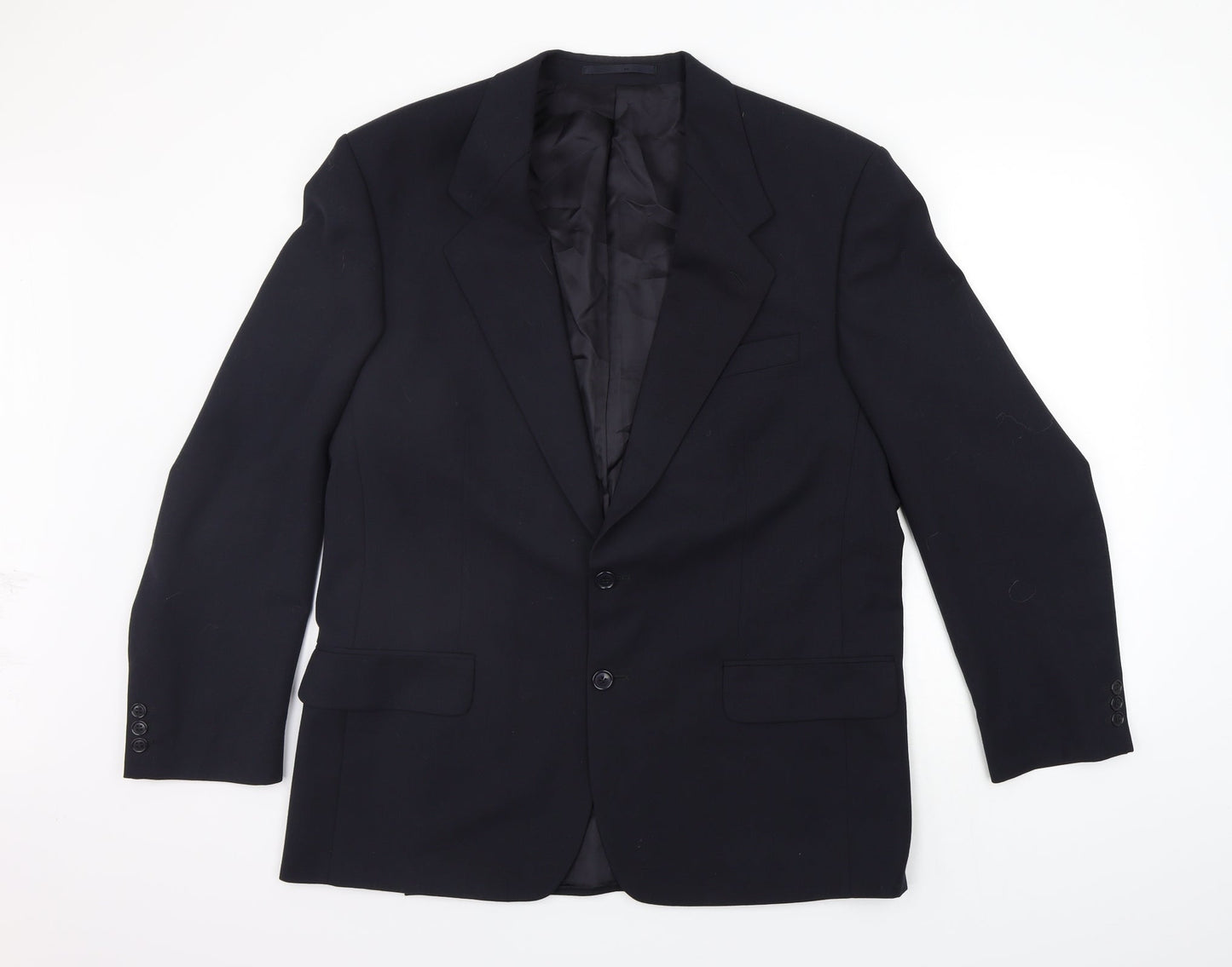 Harewood Mens Blue   Jacket Suit Jacket Size S