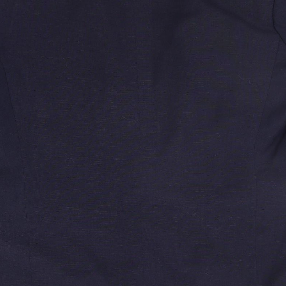 George Arthur Dunn Mens Blue   Jacket Suit Jacket Size 40  - washable mark