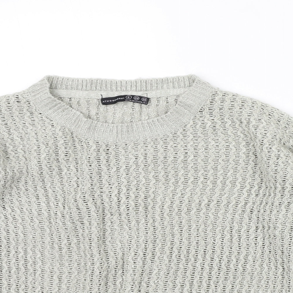 Atmosphere Womens Grey   Pullover Jumper Size 6