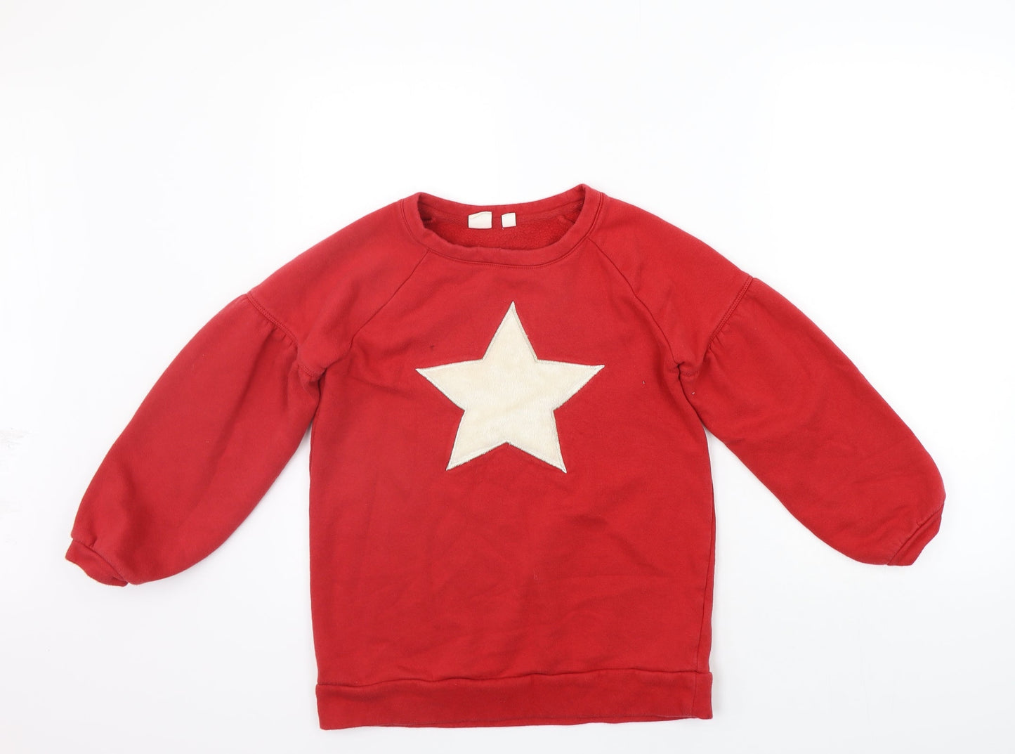 Gap Girls Red   Pullover Jumper Size L  - STAR