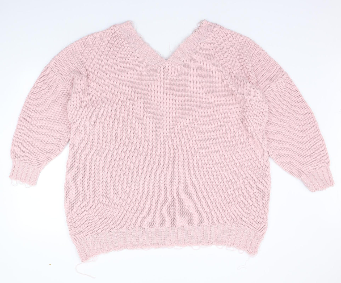 Yours Womens Orange   Pullover Jumper Size 16
