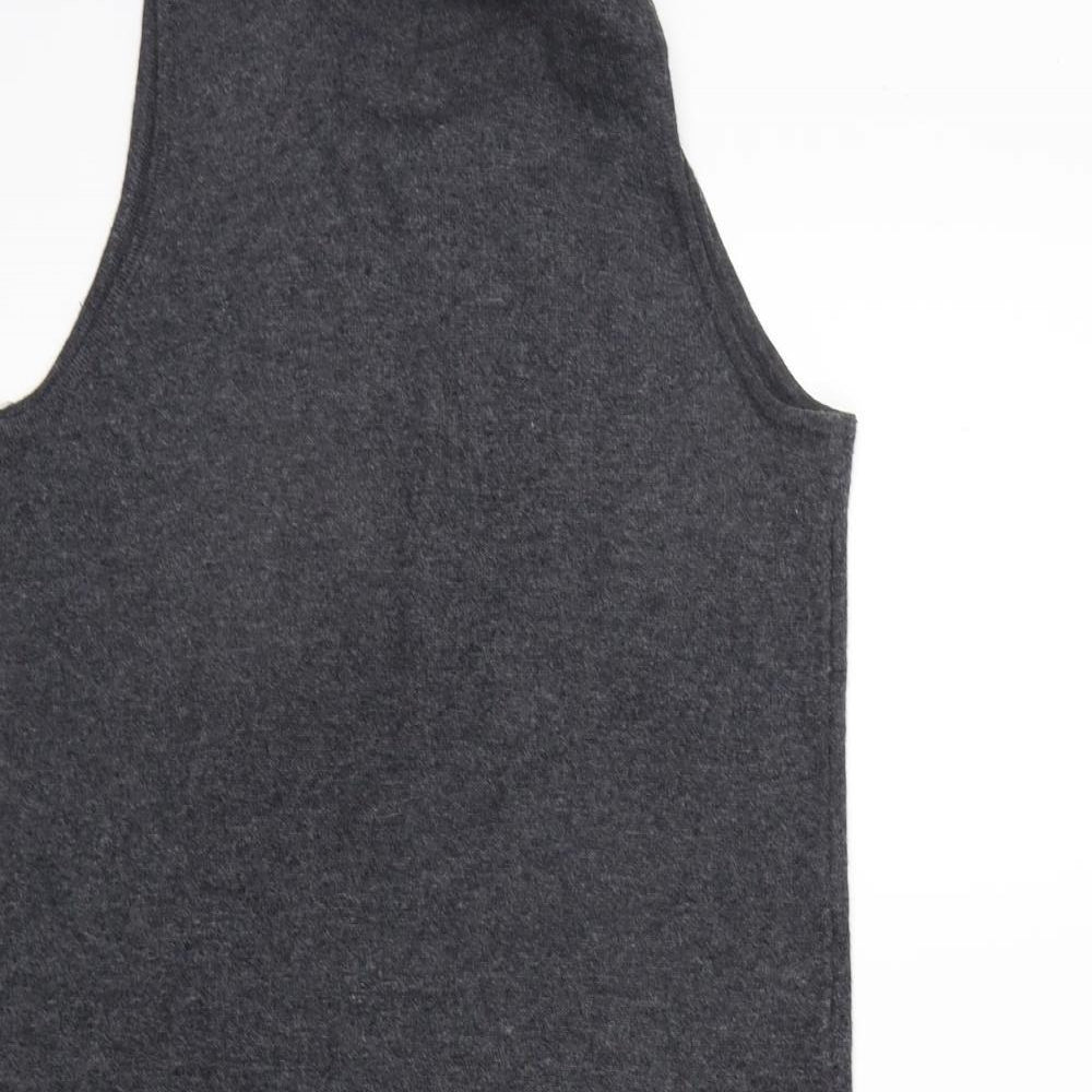 New Look Womens Grey   Jumper Dress  Size 10