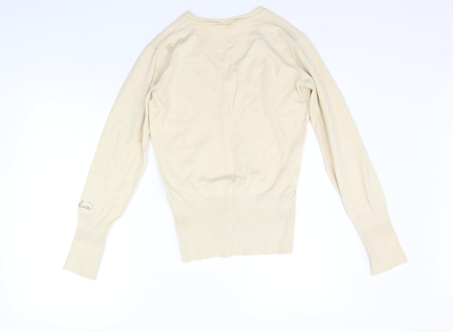 OXGOW Womens Beige   Pullover Jumper Size M