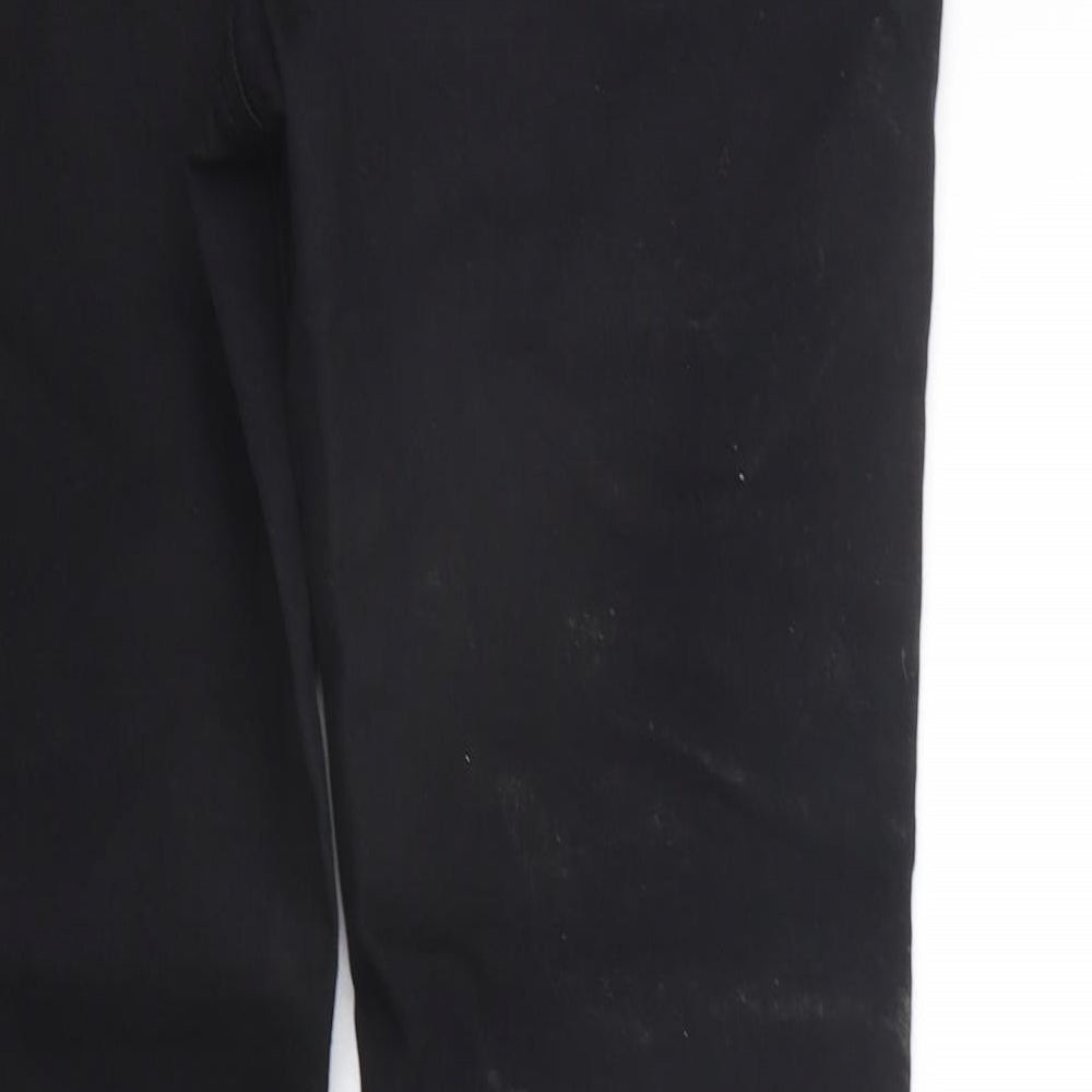 George Womens Black   Trousers  Size 12 L27 in