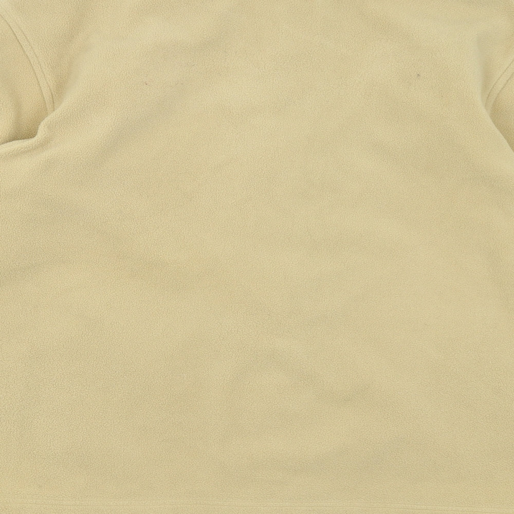 St Michael Womens Yellow   Full Zip Jumper Size 14