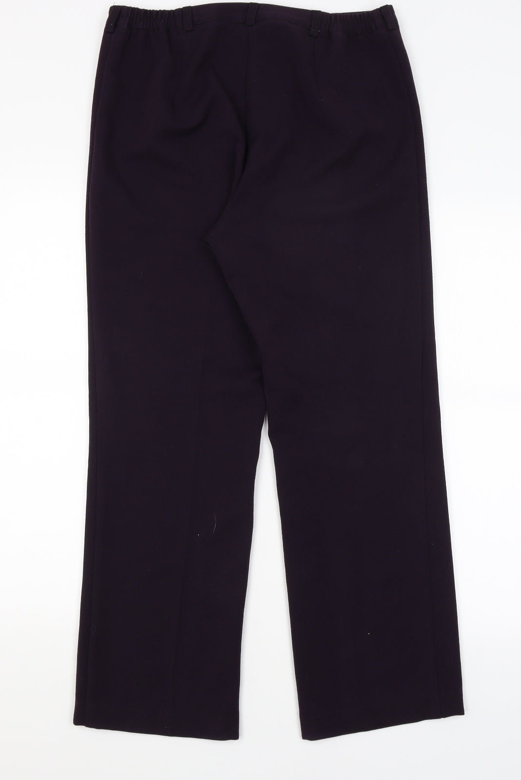 Annabelle Womens Purple   Dress Pants Trousers Size 10 L27 in