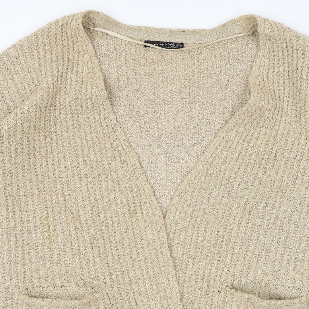 Atmosphere Womens Brown   Wrap Jumper Size 8