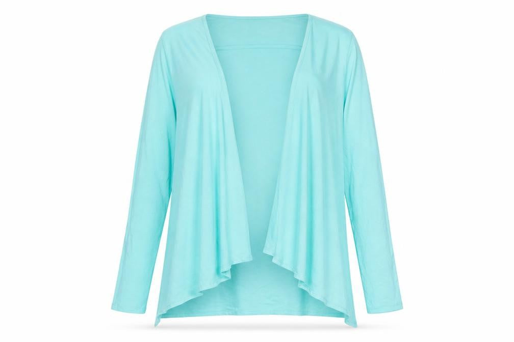 Be You Womens Blue   Wrap Jumper Size 14