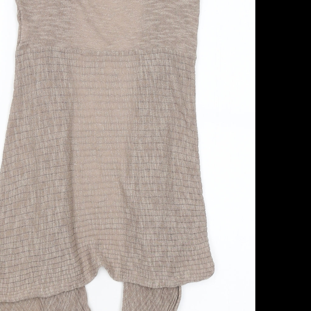 Atmosphere Womens Brown   Wrap Jumper Size 8