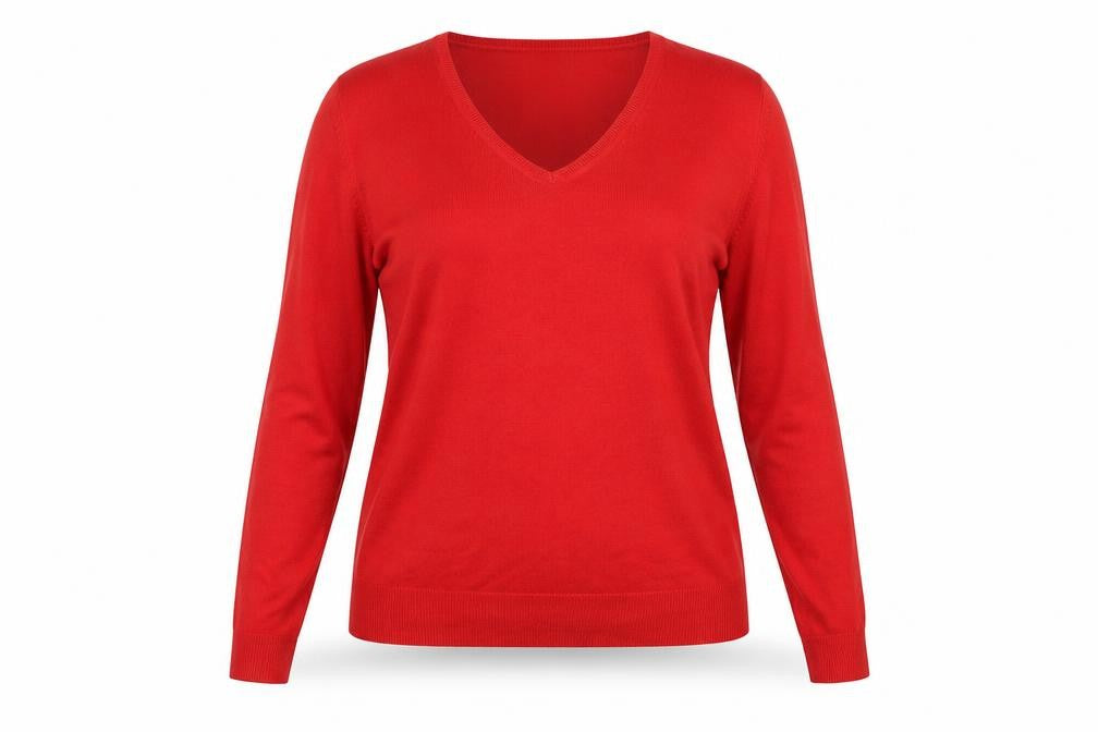 love knitwear Womens Red   Pullover Jumper Size 14