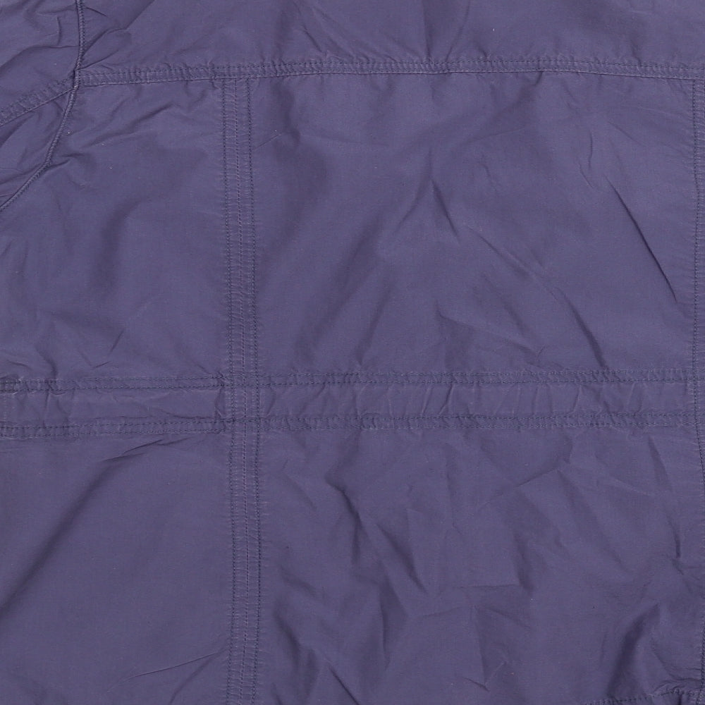 Marks and Spencer Womens Purple   Windbreaker Coat Size 14