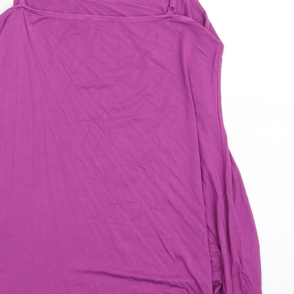 CMD Womens Purple   Basic T-Shirt Size 14