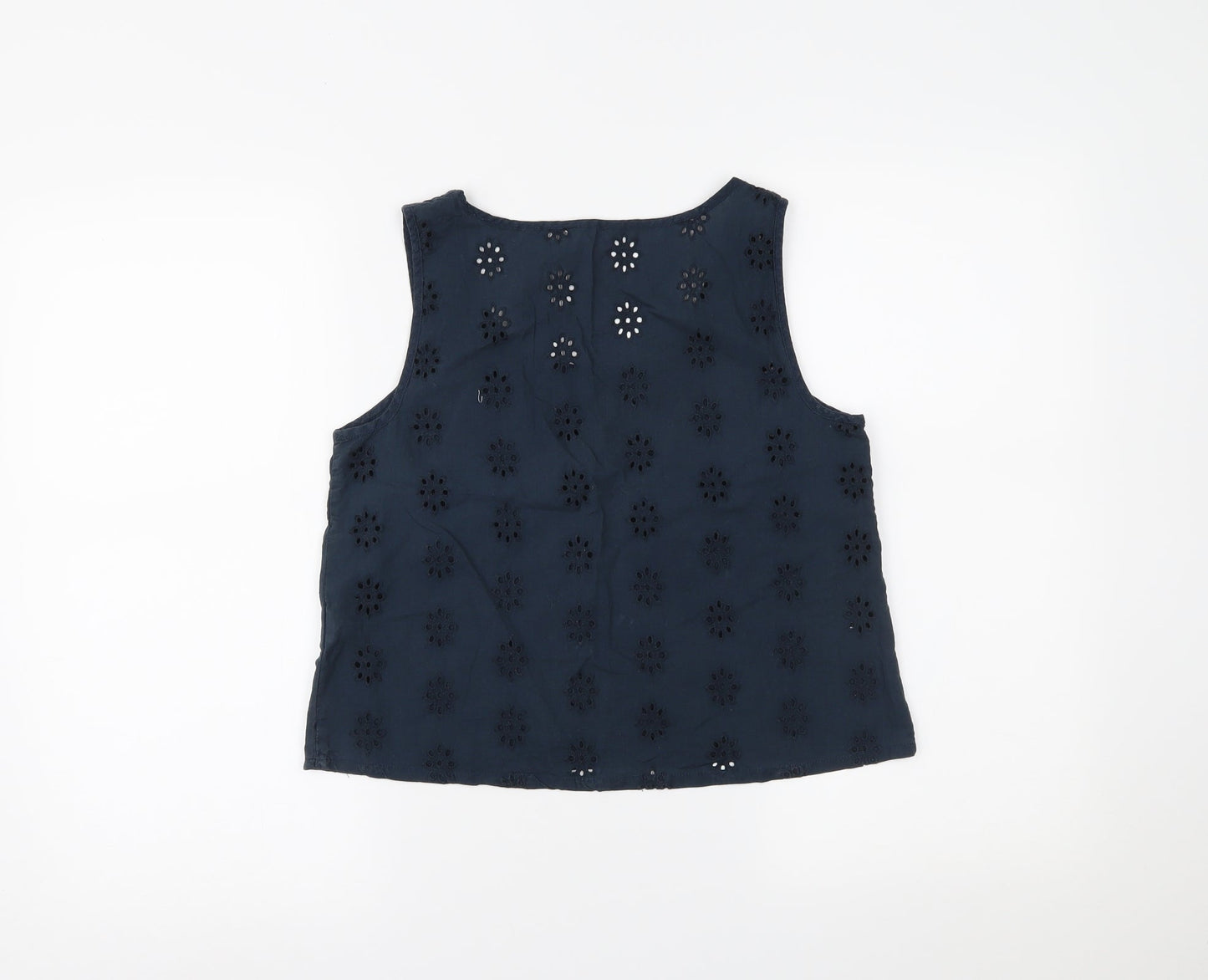 Jack Wills Womens Blue   Cropped Tank Size 8
