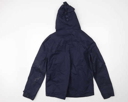 Soviet Womens Blue   Varsity Jacket Coat Size M
