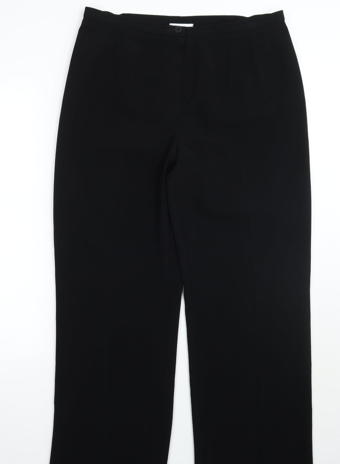Frank wadler Womens Black   Trousers  Size 16 L33 in